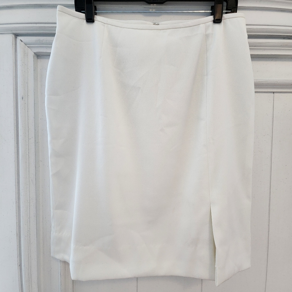 Liz Claiborne White Career Skirt Size 14 💖